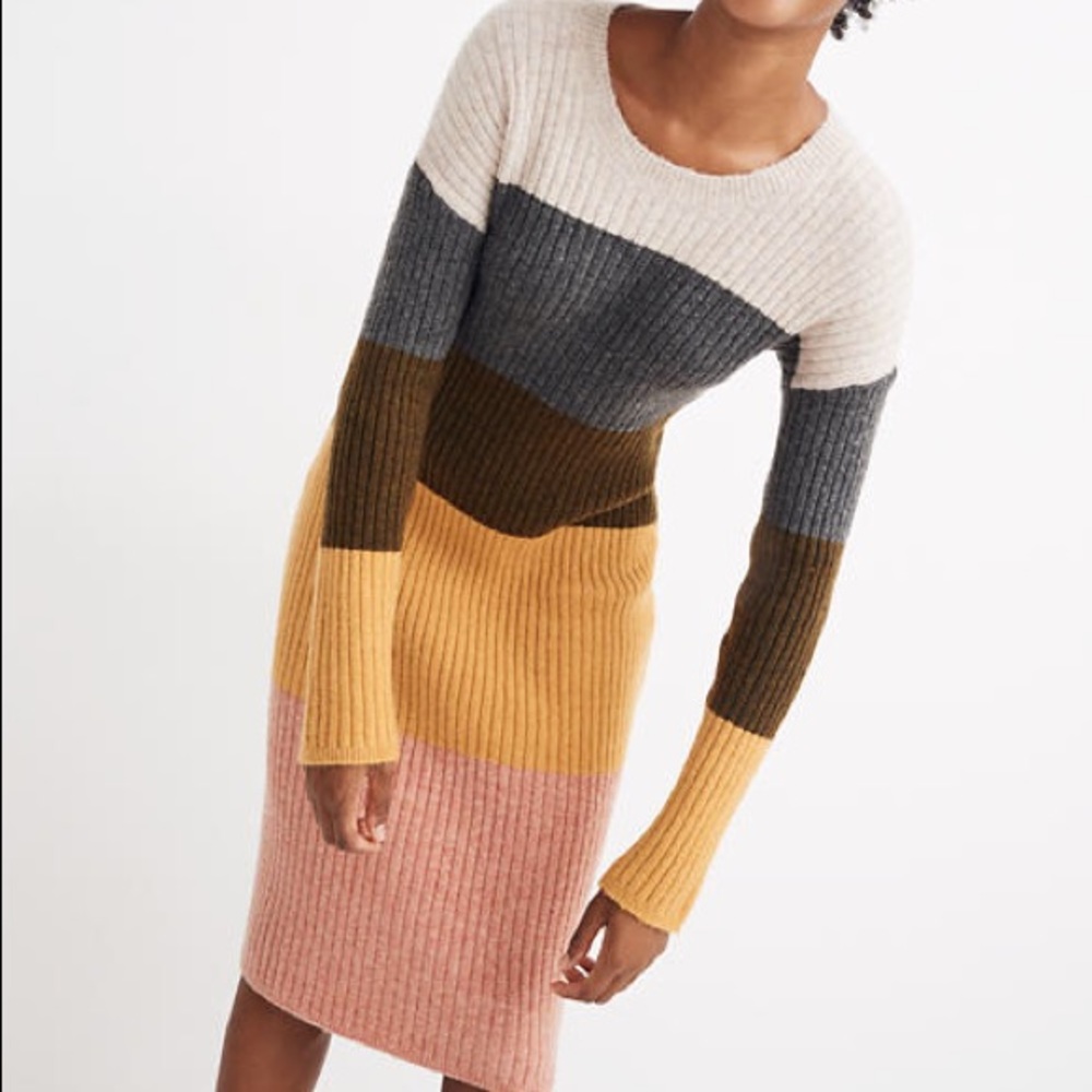 Madewell Midi Sweater Dress
